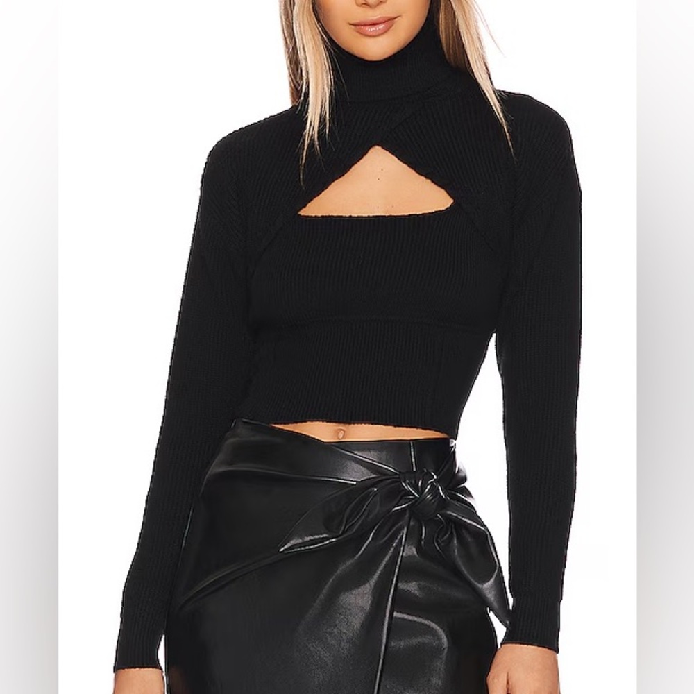 ASTR The Label Taissa Bolero Sweater